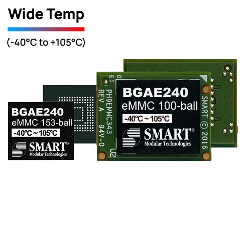 SMART_BGAE240_eMMC_153_ball_100_ball