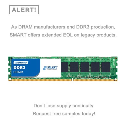SMART Modular | DuraMemory | Industrial DDR3 UDIMM