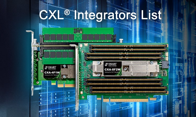 SMART Modular Add-In Cards Now Listed on CXL Consortium Integrators’ List 